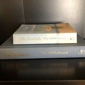 Elin Hilderbrand Novels Bundle:The Rumor and The Identicals, EUC,pet/smoke free